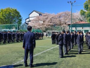始業式・対面式・新入生歓迎会がありました　――　8日