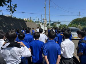 男子サッカー部　練習試合