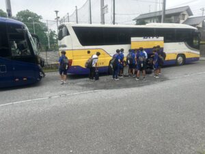 男子サッカー部　強化合宿開始