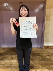 事務員高橋さんが全日本教職員3位！