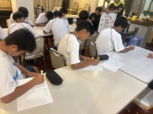男子サッカー部　サードチーム　菅平遠征2日目
