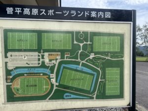 男子サッカー部　サードチーム　菅平遠征初日